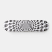 Skull Vortex: Skateboard (Horizontal)