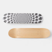 Skull Vortex: Skateboard (Horizontal)