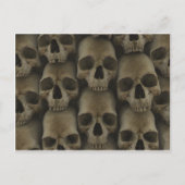 Skull Wall Postkarte (Vorderseite)