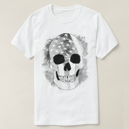 Skull Warrior Soldier T-Shirt (Design vorne)