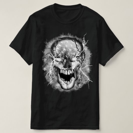 Skull Warrior USA T-Shirt (Design vorne)