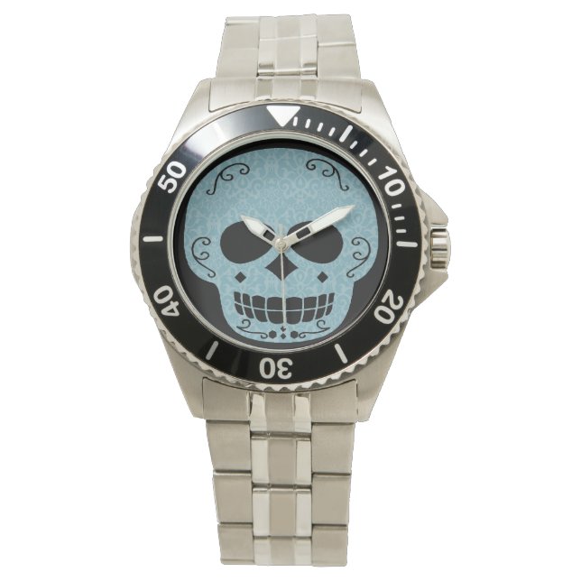 Skull Watch Armbanduhr (Vorderseite)