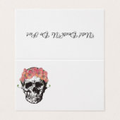 Skull Wedding Poppies (Außenseite Aufgefaltet)