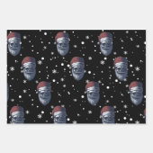 Skull Weihnachtswrapper Geschenkpapier Set (Vorderseite 3)