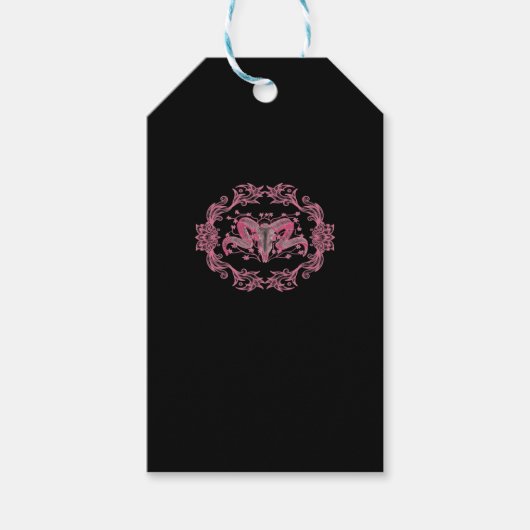 Skull Whimsigoth Ästhetik Geschenkanhänger (Vorderseite)