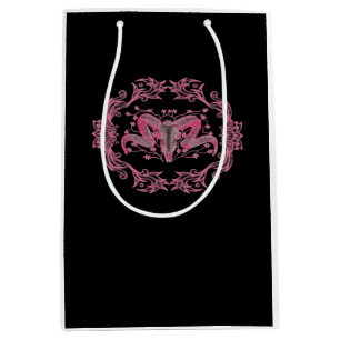 Skull Whimsigoth Ästhetik Mittlere Geschenktüte