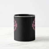 Skull Whimsigoth Ästhetik Tasse (Zentrum)