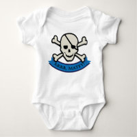 Skull - White Baby Jersey Bodysuit