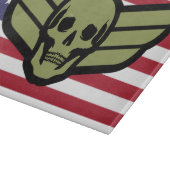 Skull Wings Schneidebrett (Ecke)