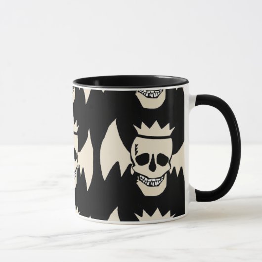 Skull Wings Tasse (Rechts)