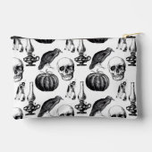 Skull & Witch Zipper Pouch Zubehörtasche (Rückseite)