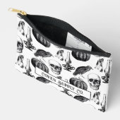 Skull & Witch Zipper Pouch Zubehörtasche (Offen)