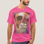 Skull with fireworks T-Shirt (Vorderseite)