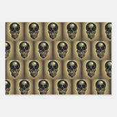 Skull Wrapping Bogen Pagan Geschenkpapier Set (Vorderseite 2)