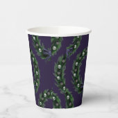 Skull Wreath Pappbecher (Links)