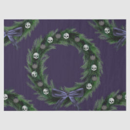 Skull Wreath Seidenpapier