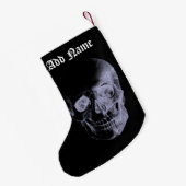 Skull X-Ray Kleiner Weihnachtsstrumpf (Rückseite (Hängend))