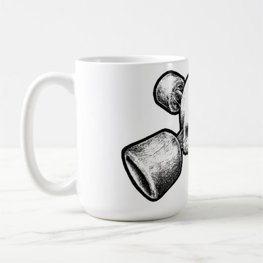 Skull & X-truX OG Skateboarder Kaffeetasse (Links)