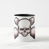 Skull & X-truX OG Skateboarder Tasse (Zentrum)