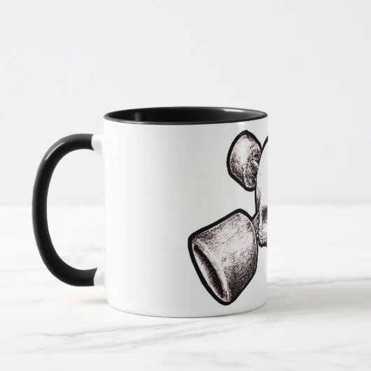 Skull & X-truX OG Skateboarder Tasse (Links)