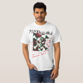 Skull-Zeichen T-Shirt (Vorne ganz)