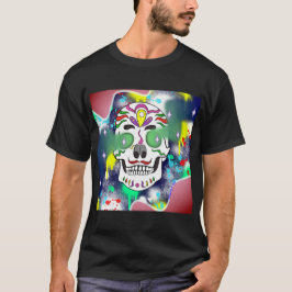 Skull Zeichnend Männer T-Shirt