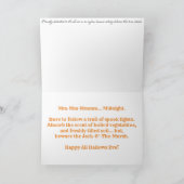 "Skullanterns" Hallowe’en card Karte (Innenseite)