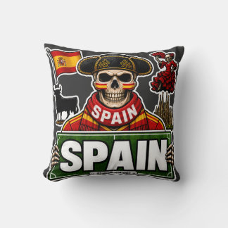 SkullCostume Edicion Mundial: España Kissen