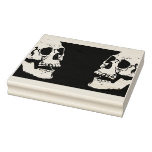 Skulle - Halloween-Kartenmachen Gummistempel