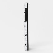 Skulle und Knochen Halloween-Muster Case-Mate iPhone Hülle (Hinten/Links)