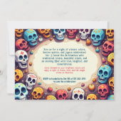 💀 Skullfetti Bash Einladung (Rückseite)