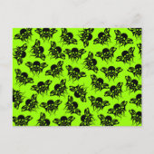 Skullfliegen Postkarte (Vorderseite)