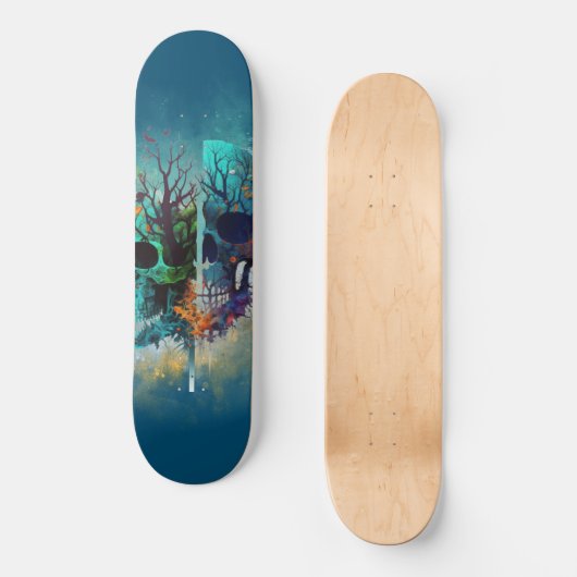 Skullgrove Skateboard (Vorderseite)