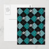 Skullgyle Postkarte (Vorne/Hinten)