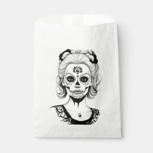 SKULLHEAD FRAU GESCHENKTÜTCHEN