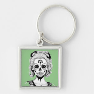 SKULLHEAD FRAU SCHLÜSSELANHÄNGER