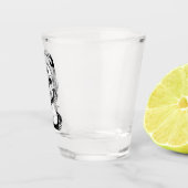 SKULLHEAD FRAU SCHNAPSGLAS (Rechts)