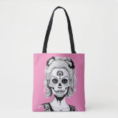 SKULLHEAD FRAU TASCHE (Vorderseite)