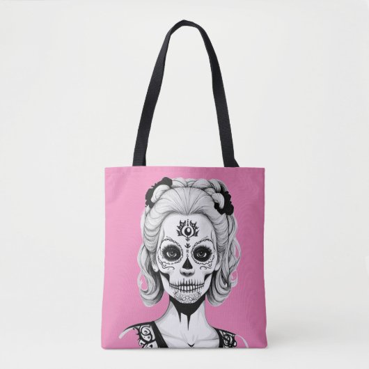 SKULLHEAD FRAU TASCHE (Vorderseite)
