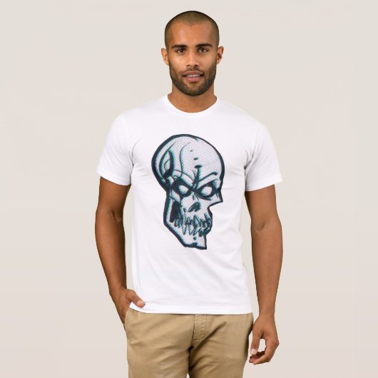 Skullhead t-shirt (Vorne ganz)