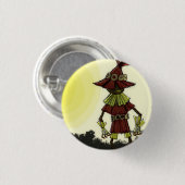 Skullkid treibt der Wald Blätter Button (Vorne & Hinten)