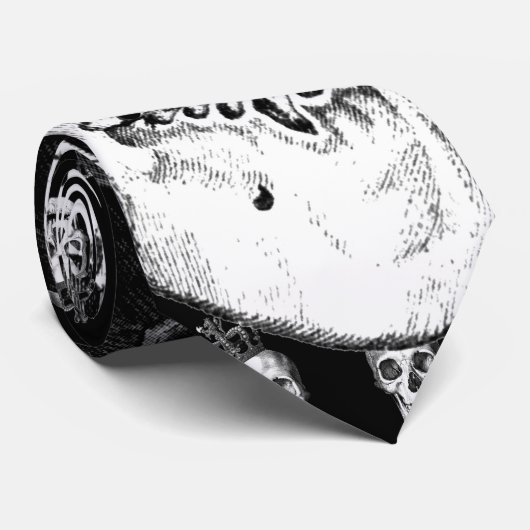 Skullking Krawatte (Gerollt)