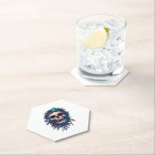 Skullmas � Funny Xmas Skelett Untersetzer (Vor Ort)