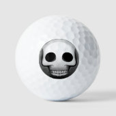 Skullmoji Golfbälle (Vorderseite)
