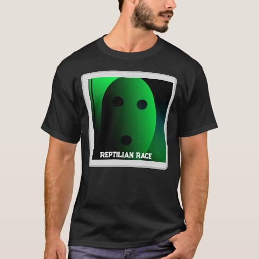 Skullnskin Graphics - Reptilian Race T-Shirt (Vorderseite)