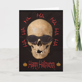Skulloween Karte