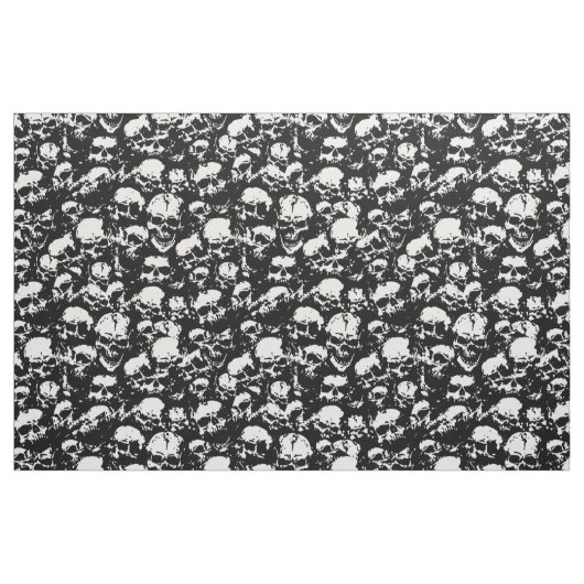 Skullpile Stoff (Fat Quarter (45,7 x 55,9 cm))