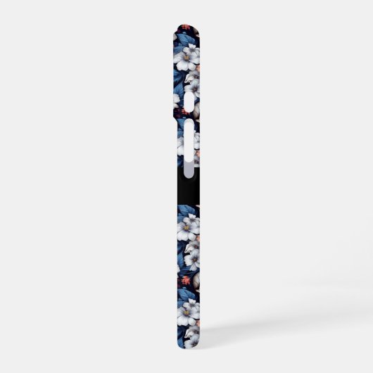 Skulls Among the Flowers iPhone 16 Hülle (Linke Seite)