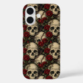 Skulls and Briar Rose Case-Mate iPhone Hülle (Rückseite)