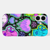 Skulls and hearts Case-Mate iPhone hülle (Rückseite (Horizontal))